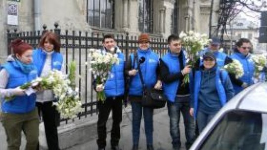 Flori şi zâmbete pe Martie, cu Bucureşti fm
