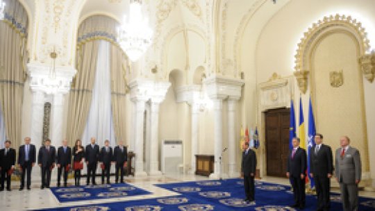 Miniştrii guvernului Ponta III au depus jurământul