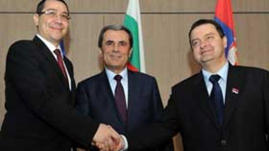 "Cooperare instituţională" între România, Bulgaria şi Serbia