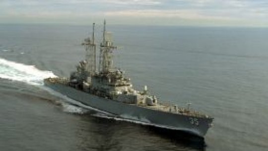 Nava USS Truxton participă la exerciţii militare în Marea Neagră