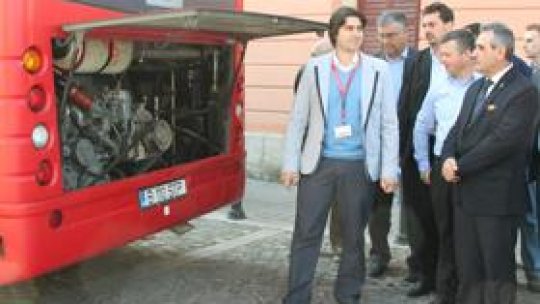 Dispozitiv inovator montat pe autobuzele din Alba Iulia