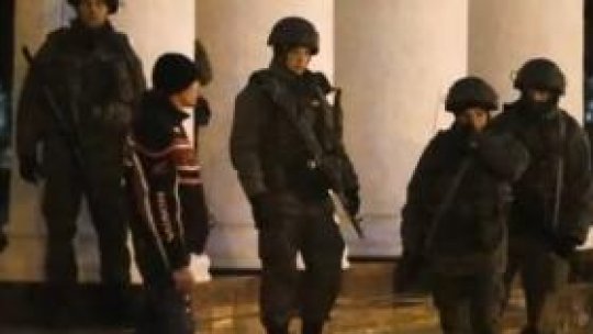 "Operaţiunea antiteroristă" din Ucraina, suspendată de Paşte