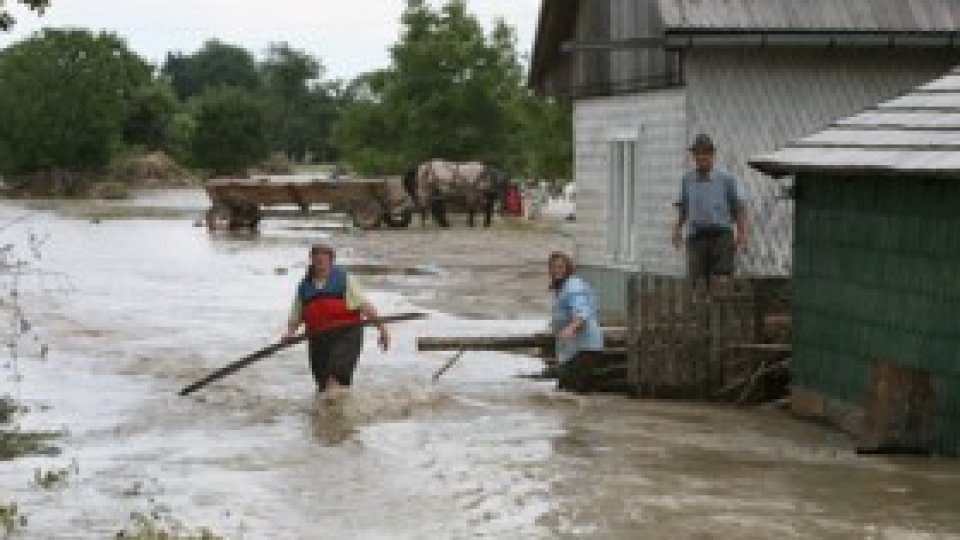 Codul roşu de inundaţii în Teleorman a fost ridicat