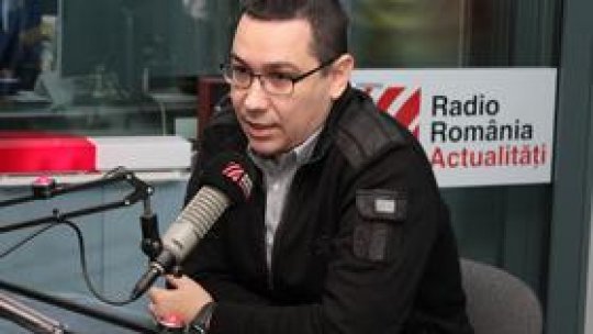 Primul-ministru Victor Ponta la Radio România Actualităţi