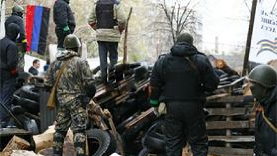Intervenţie a trupelor ucrainene în estul ţării