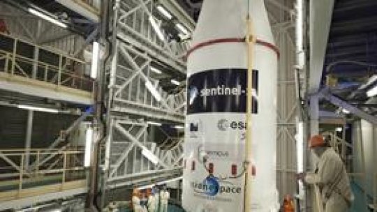 Agenţia Spaţială Europeană trimite "Santinela 1" pe orbită 