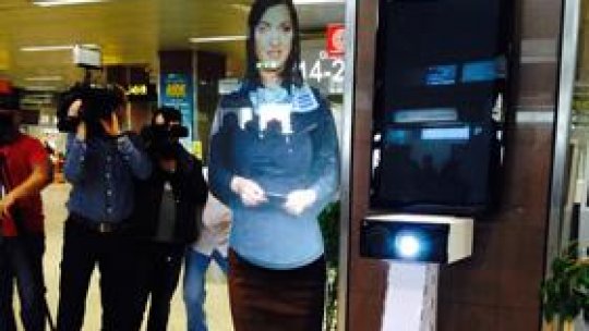 "Anca", asistentul virtual de la Aeroportul Otopeni