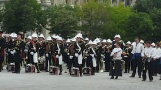 Festivalul Muzicilor de Fanfară, în Piaţa Constituţiei