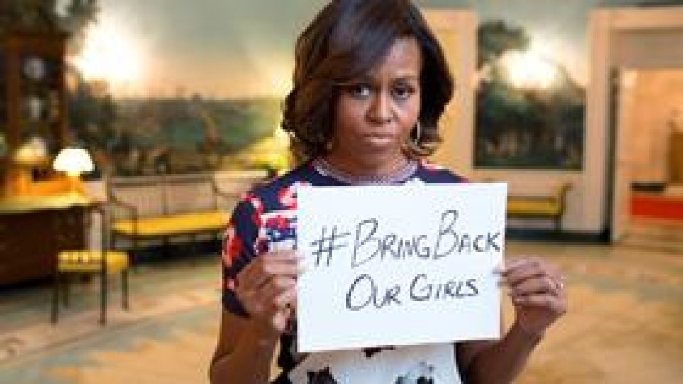 Michelle Obama, indignată de răpirea elevelor din Nigeria