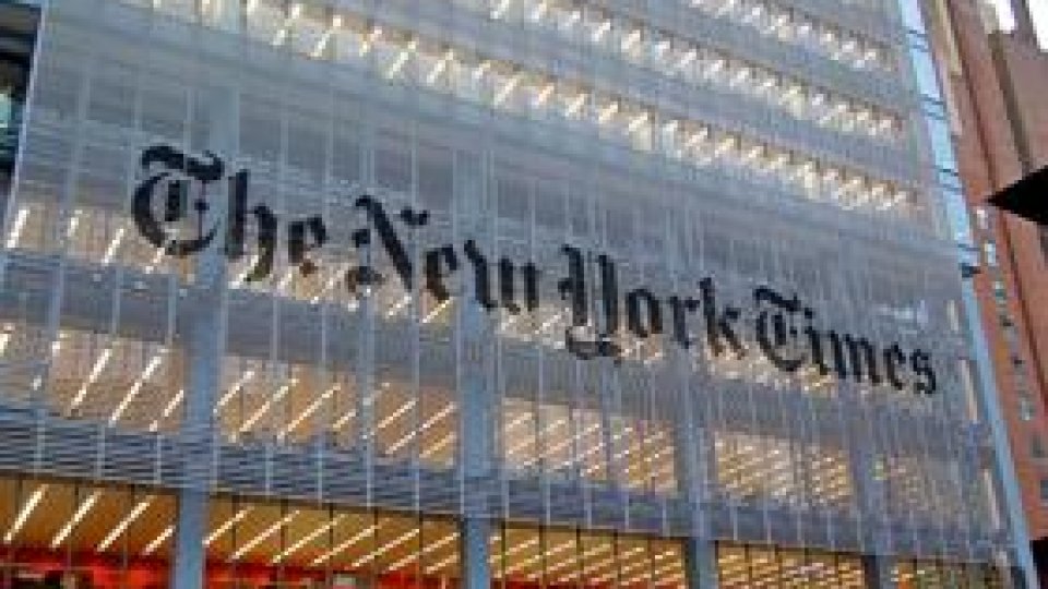Unii redactori New York Times "nu sunt obişnuiţi cu internetul"