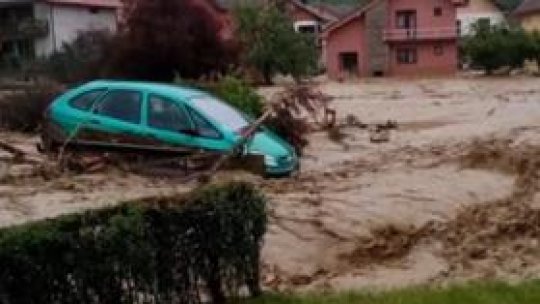 De un secol sârbii nu au mai vazut atâta apă