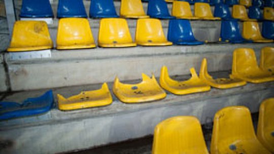 Stadionul Ilie Oană-Ploieşti, "devastat de suporterii stelişti"