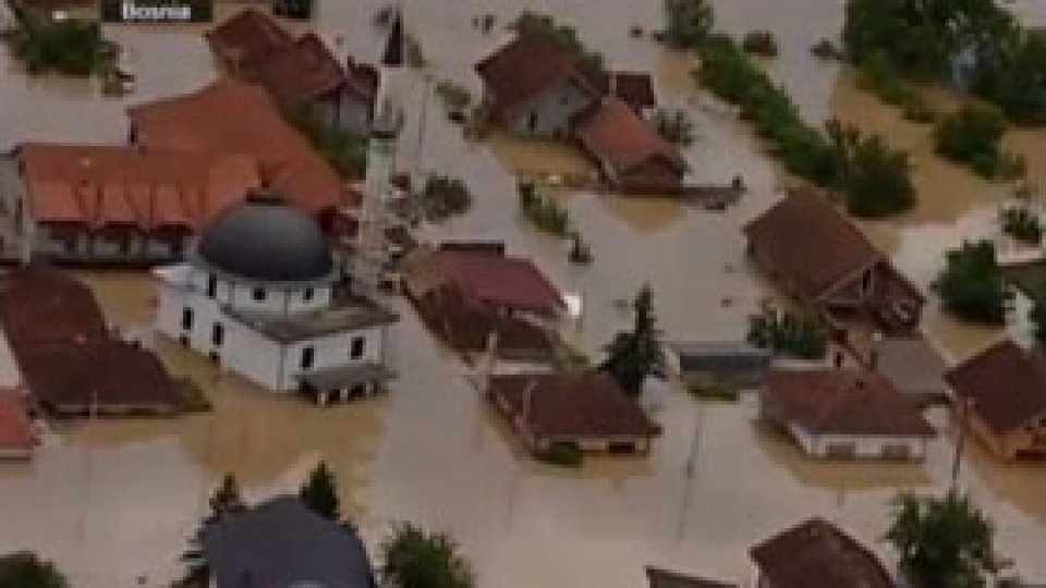 Serbia, Bosnia şi Croaţia, afectate grav de inundaţii