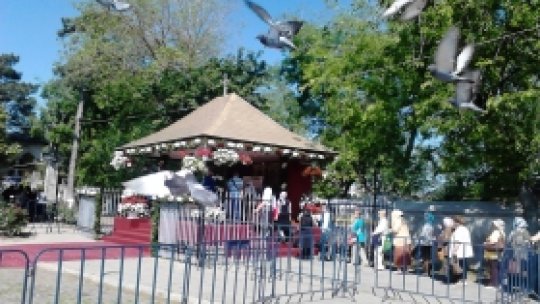 Procesiune în Bucureşti cu moaştele Sfântului Brâncoveanu