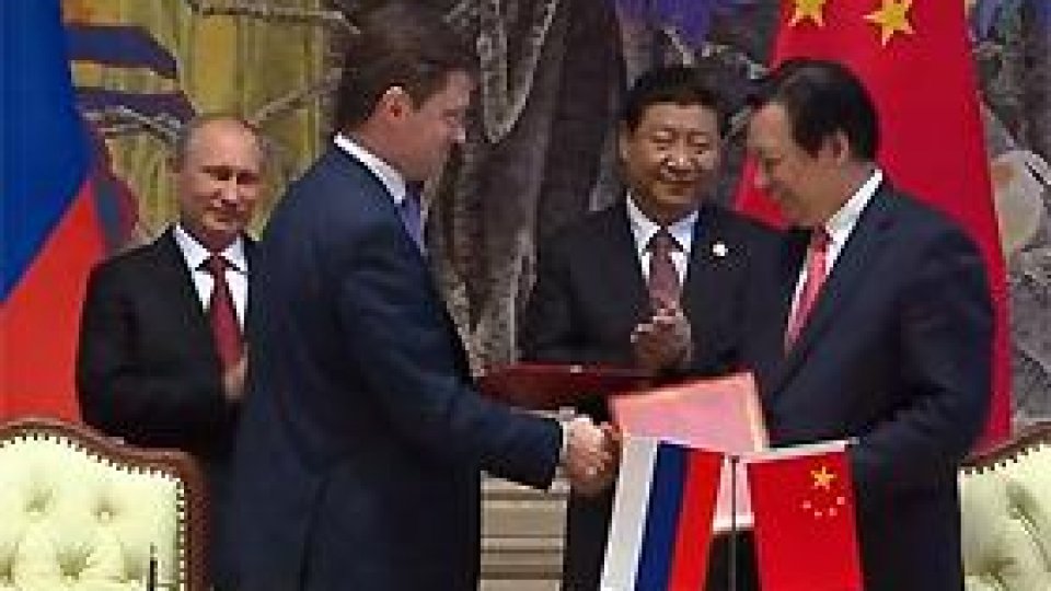 Acord istoric: Rusia va livra gaze Chinei timp de 30 de ani