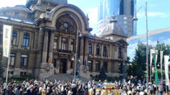 Moaştele Sf. domnitor martir C-tin Brâncoveanu, în pelerinaj