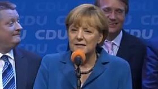 Partidul cancelarului Angela Merkel, câştigător în Germania