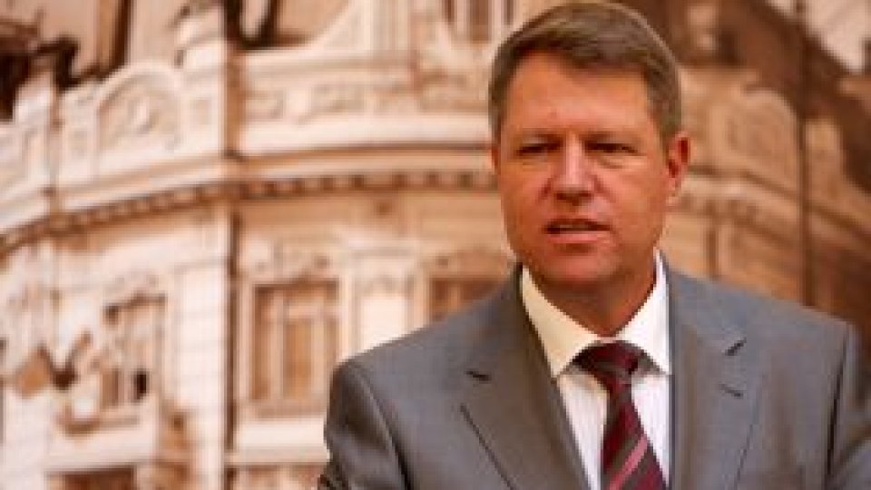 Klaus Iohannis "va candida la şefia PNL"