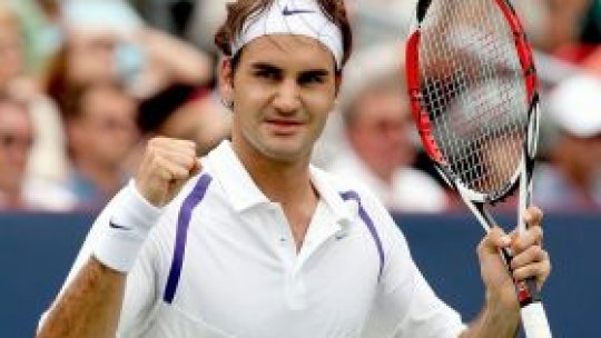 În familie, Roger Federer joacă la dublu mixt
