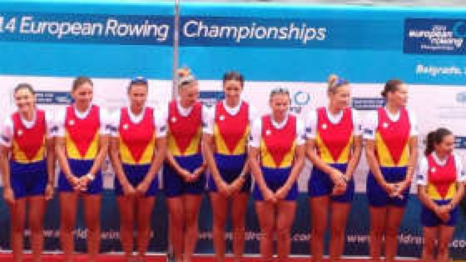 Aur şi Argint pentru România la CE de canotaj