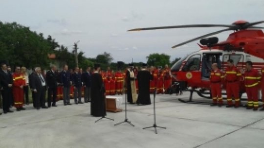 Elicopterul SMURD de la Galaţi deserveşte cinci judeţe