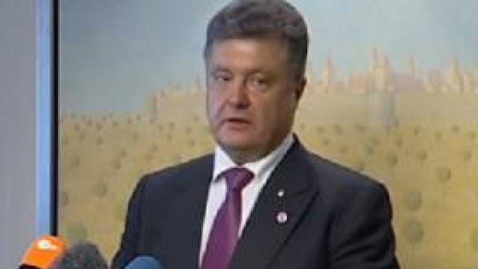 La ordinul preşedintelui, armata Ucrainei a încetat focul