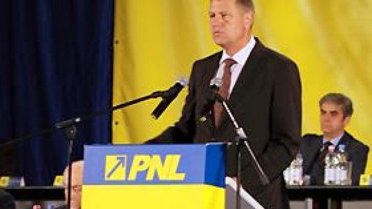 Klaus Iohannis a fost ales preşedinte al PNL