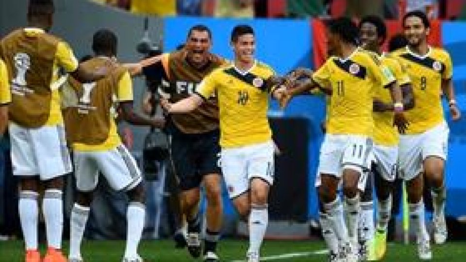 CM 2014: Columbia, în premieră în sferturile de finală