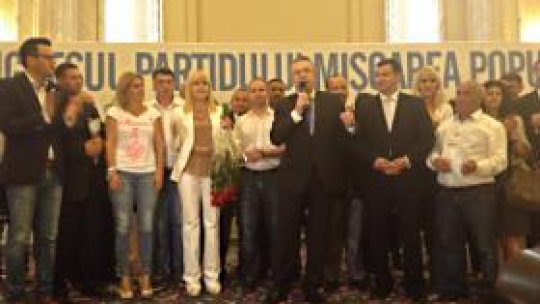 Elena Udrea, noul lider al Partidului Mişcarea Populară