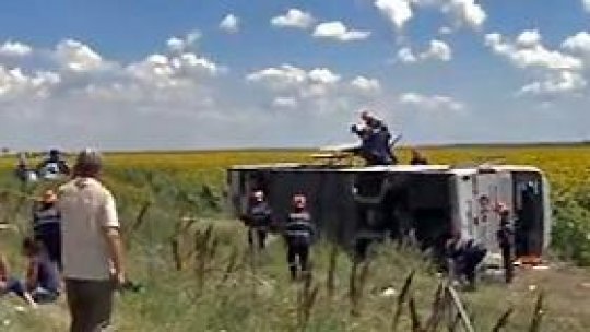 Două angajate ale Radio România, rănite în accidentul de pe A2