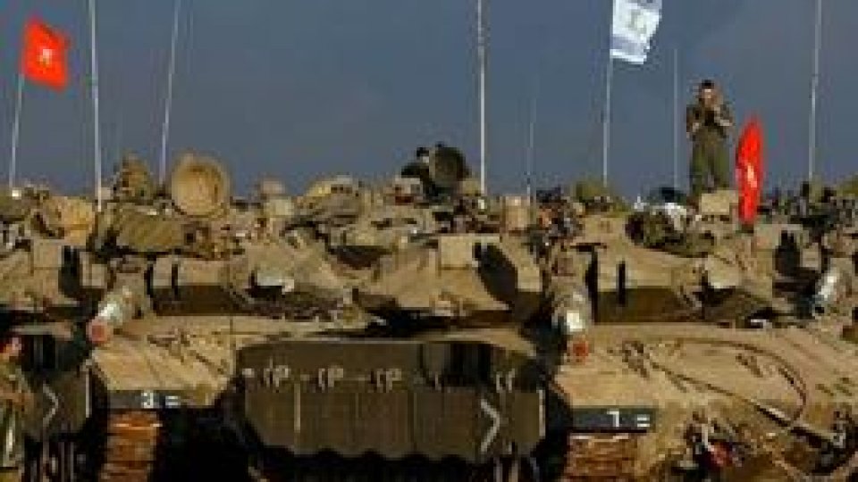 Armata Israelului, la un pas de incursiune terestră în Gaza