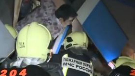Doliu naţional în Rusia pentru victimele accidentului de metrou