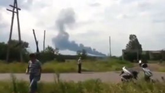 Separatiștii pro-ruși, ”vinovați de prăbușirea avionului”