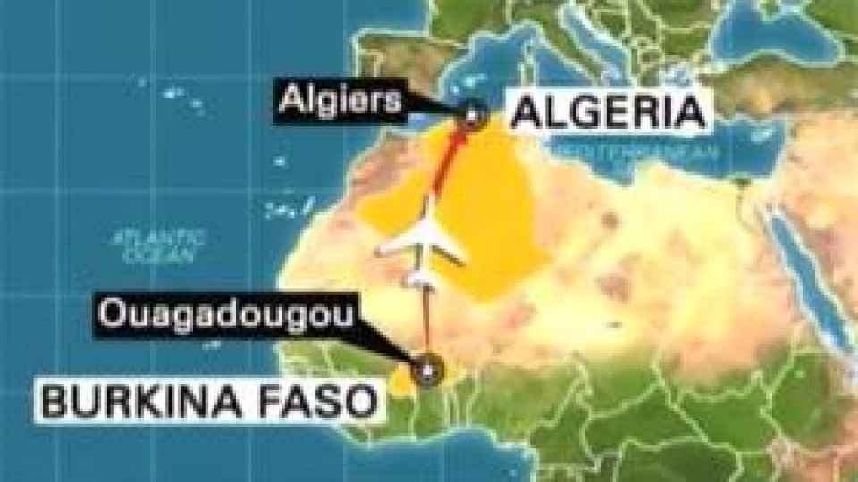 Epava cursei AH5017, descoperită în nordul Republicii Mali