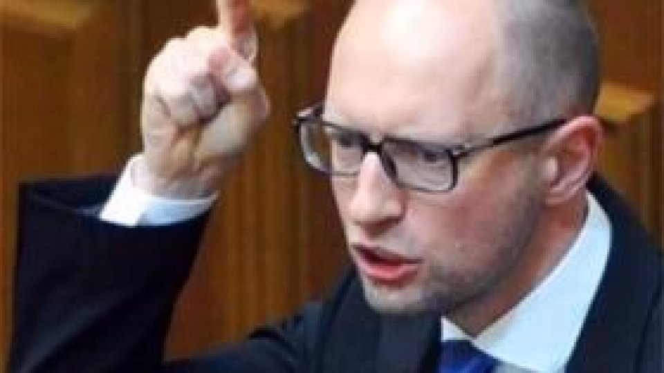Premierul ucrainean Arseni Iaţeniuk a demisionat