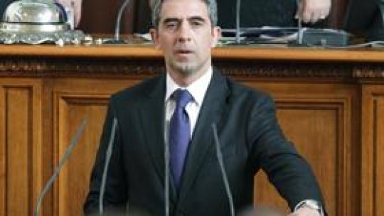 Preşedintele Bulgariei doreşte stabilitate financiară