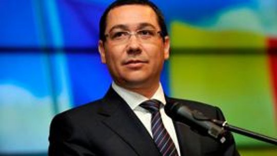 Victor Ponta vrea să fie "un preşedinte pentru toţi românii"