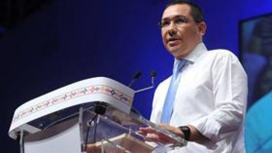 Victor Ponta doreşte să fie "un preşedinte mediator"