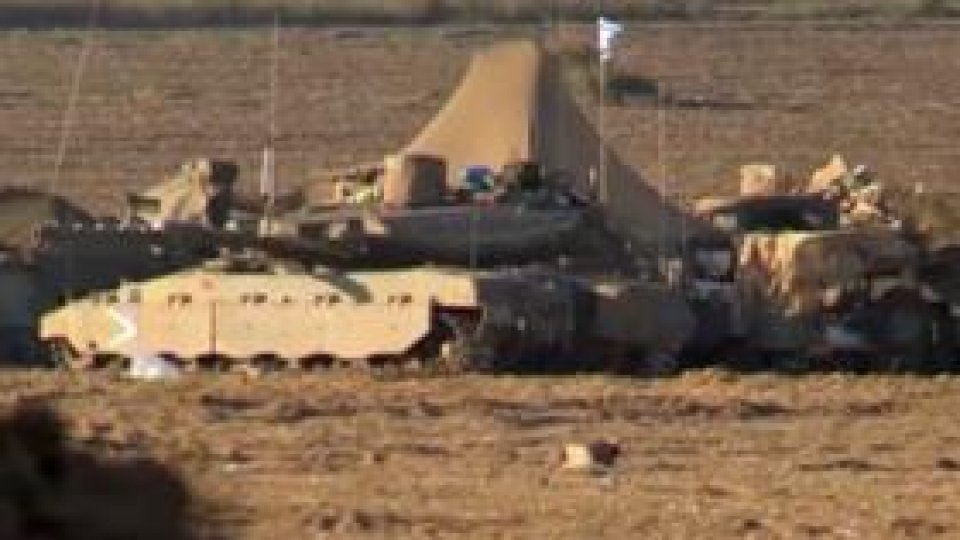 Extinderea operaţiunii militare în Fâşia Gaza, decisă astăzi