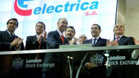 5 milioane de acţiuni Electrica, tranzacţionate în prima zi
