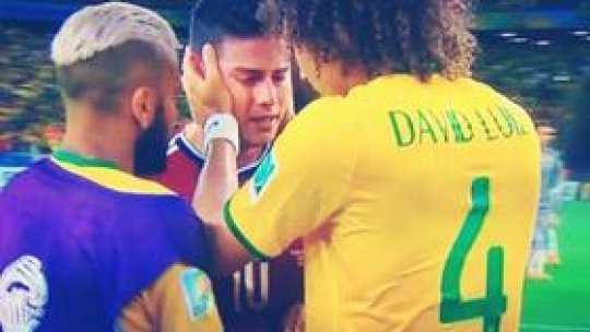 Brazilia învinge Columbia cu 2-1 şi joacă semifinala cu Germania