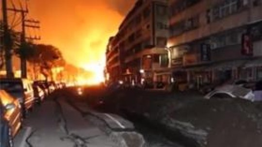 24 de oameni au murit într-o serie de explozii în Taiwan