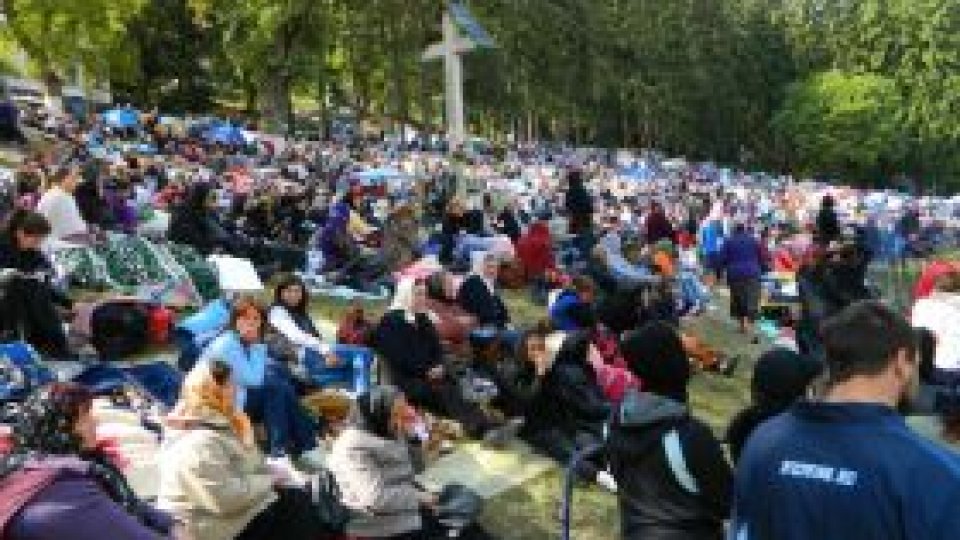 Pelerinaj la Sanctuarul Naţional Marian de la Cacica