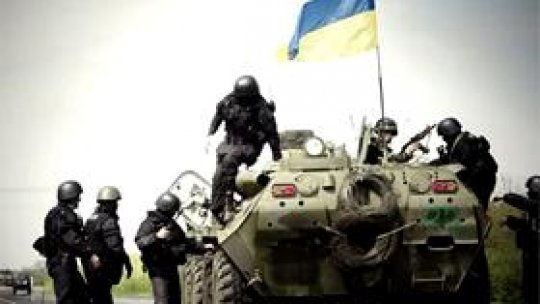 Ucraina "a distrus parţial un convoi militar rus" 