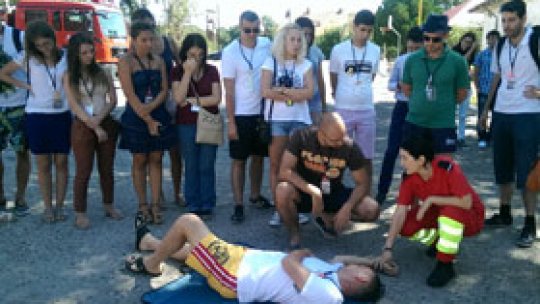 Mediciniştii bucureşteni instruiţi de ISU Constanţa