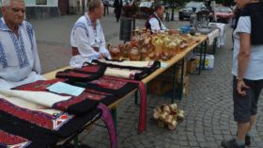 Târg cu produse de artizanat la Bisitrița Năsăud