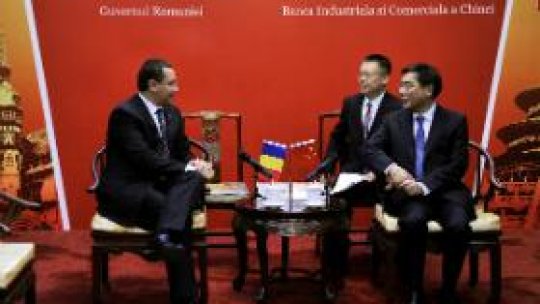 Cooperare dintre România şi China "este foarte importantă"