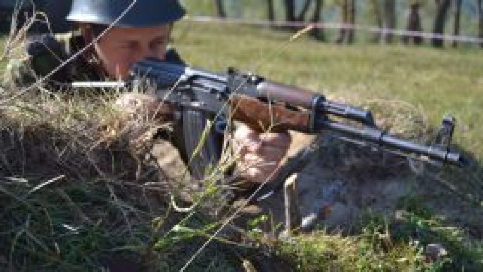 Tabără de antrenament pentru militarii genişti