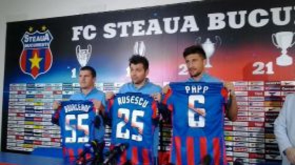 Steaua şi-a prezentat ultimele achiziţii