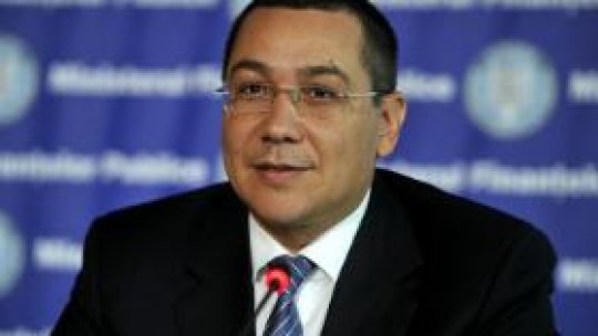 Premierul Victor Ponta, vizită de trei zile în SUA